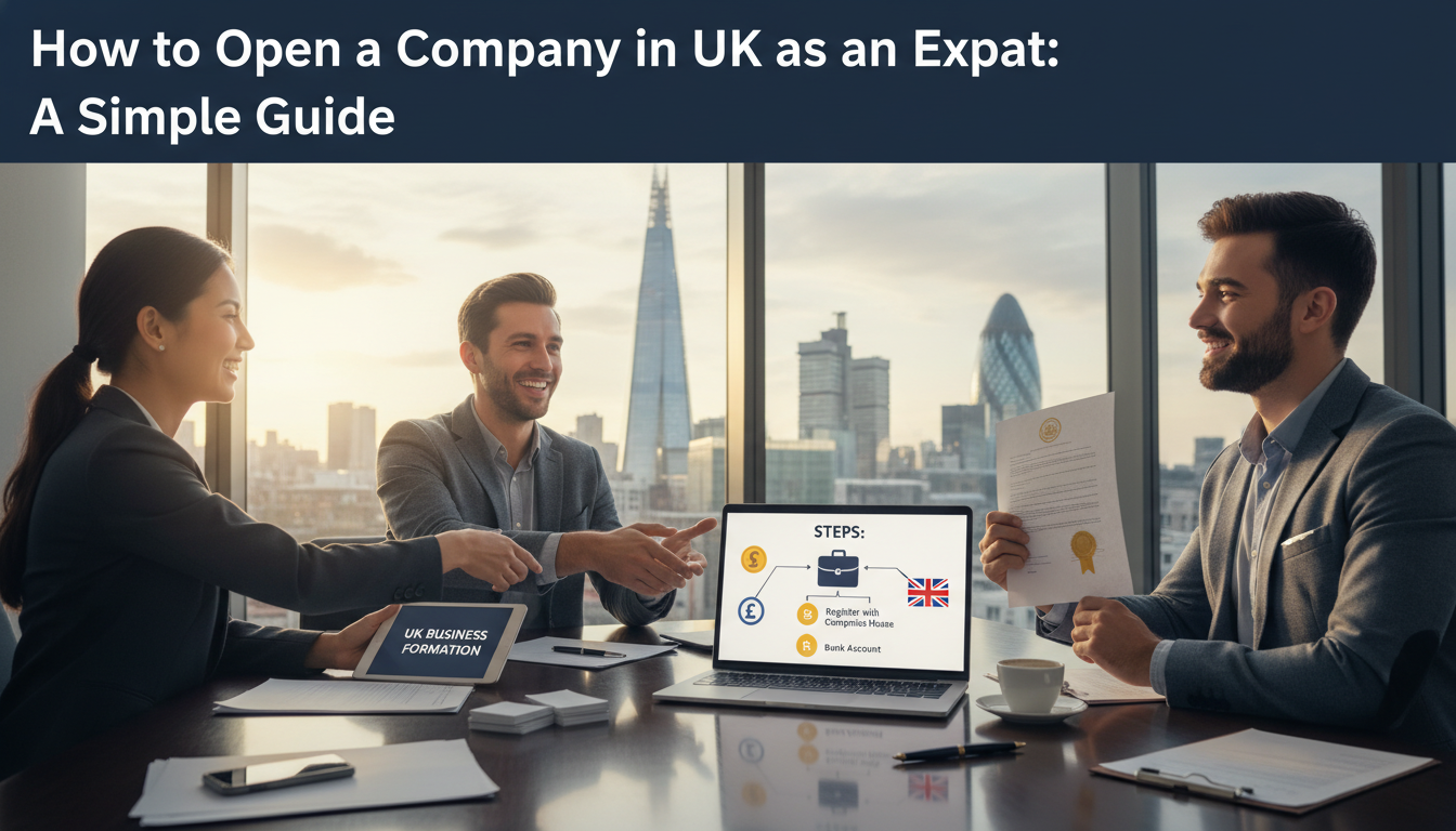 How to Open a Company in UK as an Expat: A Simple Guide
