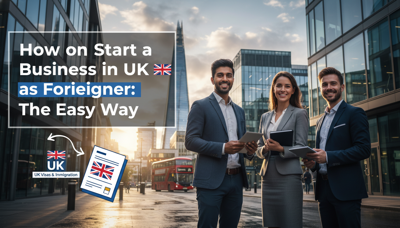 How to Start a Business in UK as a Foreigner: The Easy Way