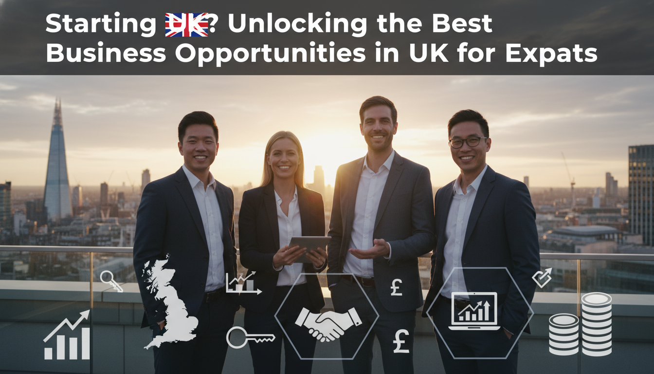 Starting Up? Unlocking the Best Business Opportunities in UK for Expats