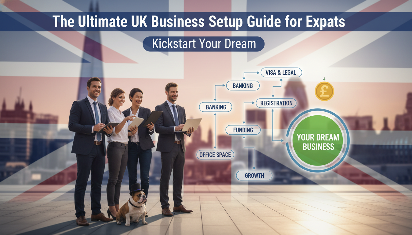 The Ultimate UK Business Setup Guide for Expats: Kickstart Your Dream